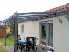 Carport in Stahlbauweise