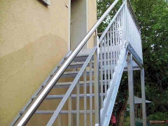 Carport in Stahlbauweise