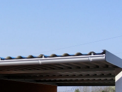 Carport in Stahlbauweise